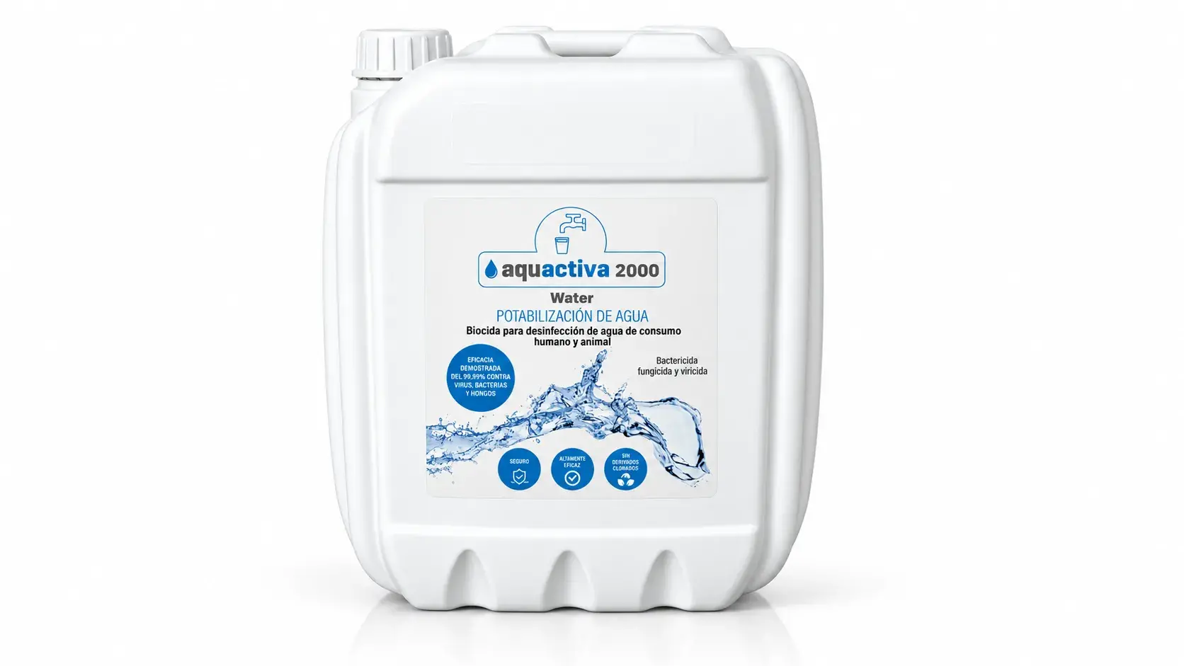 Aquactiva 2000 Water para el tratamiento del agua de lavado de frutas y hortalizas