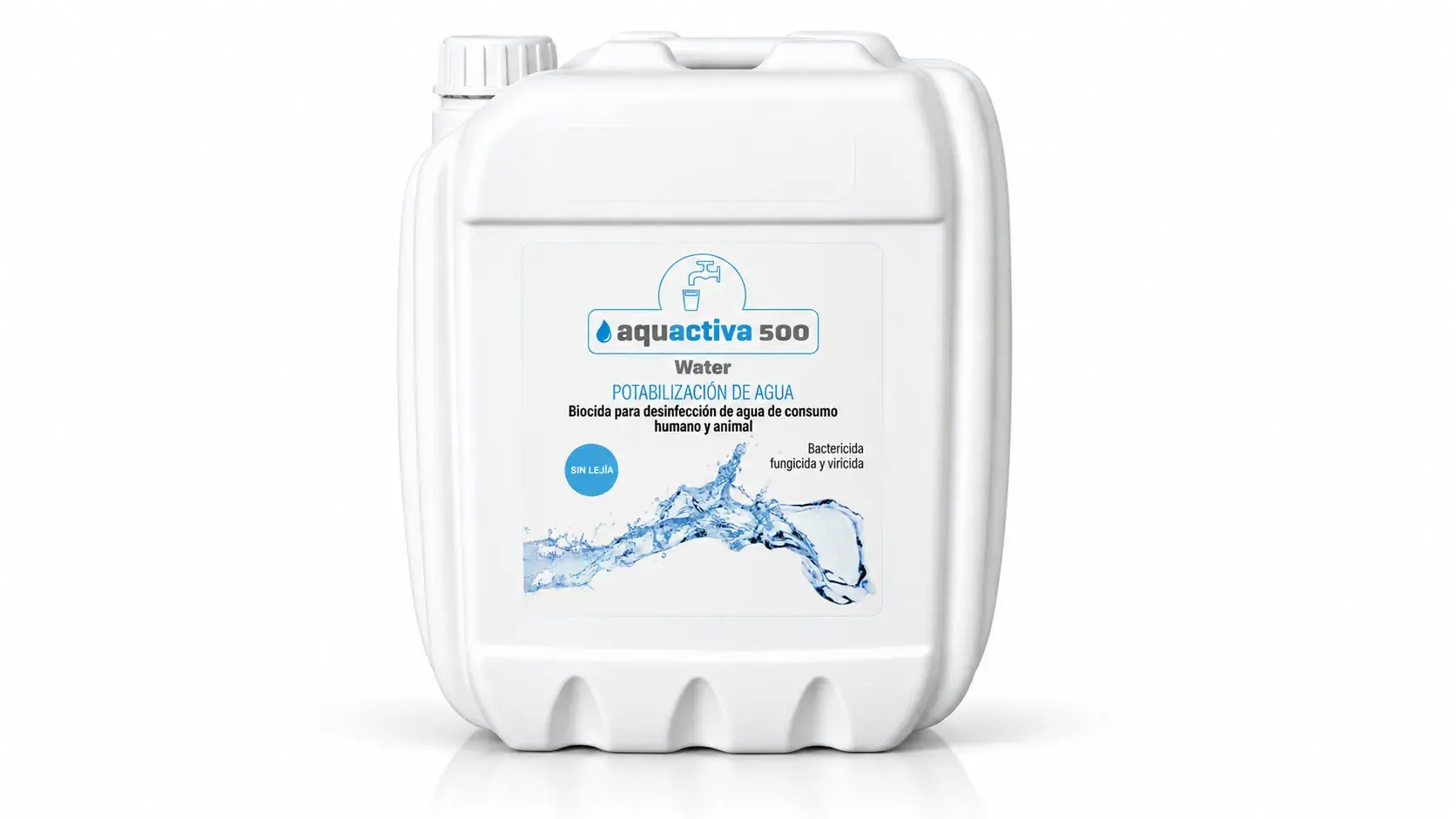 Aquactiva 500 Water para la desinfección de agua potable y agua de riego