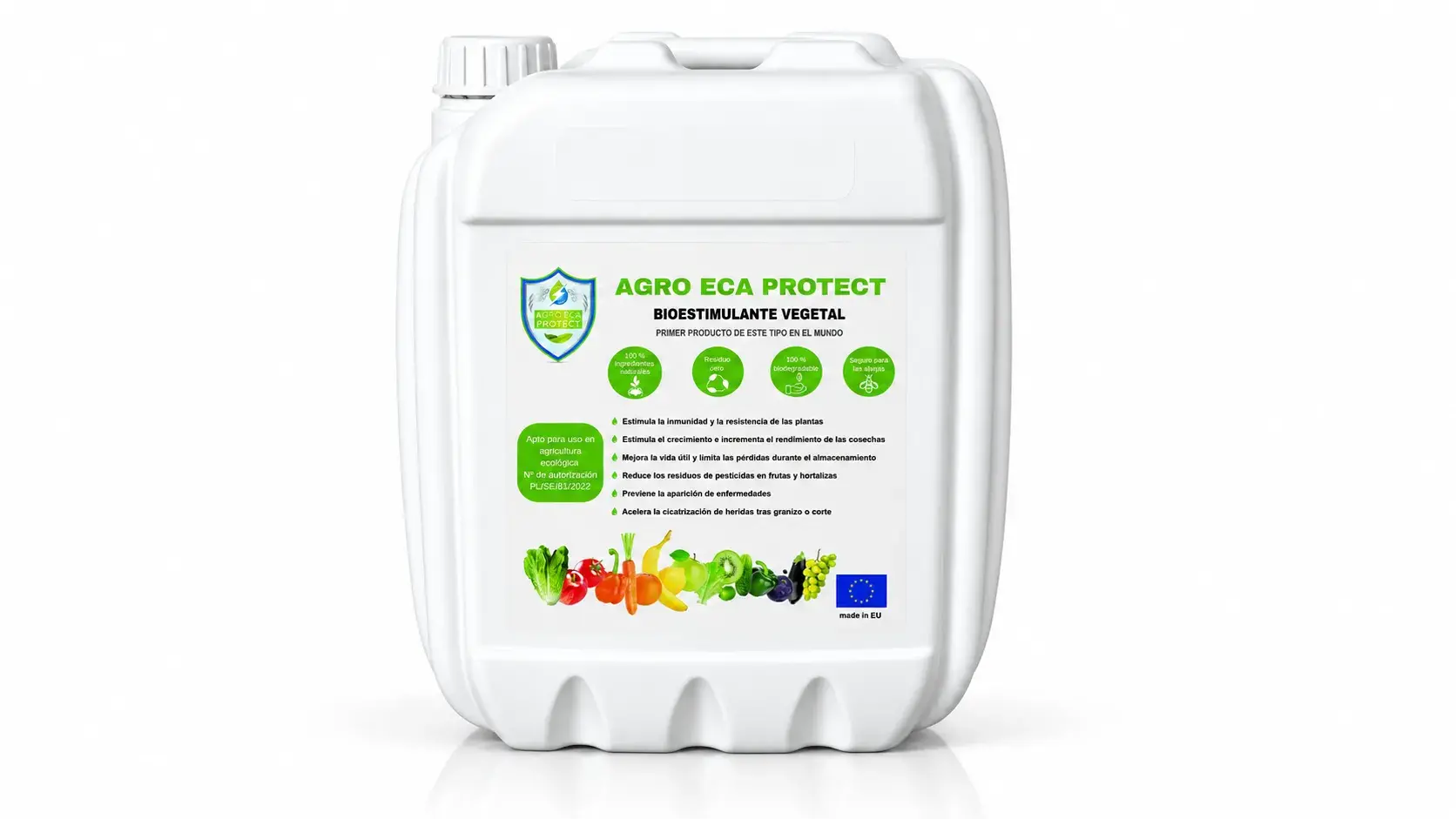 Agro ECA Protect, bioestimulante vegetal para agricultura profesional