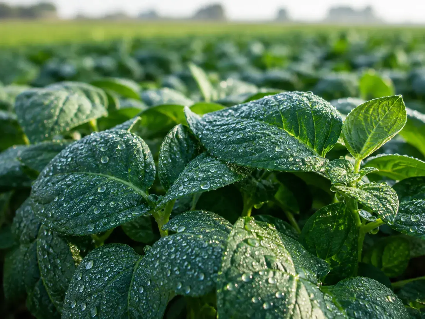 Aplicación de Agro ECA Protect, bioestimulante vegetal, en un cultivo profesional