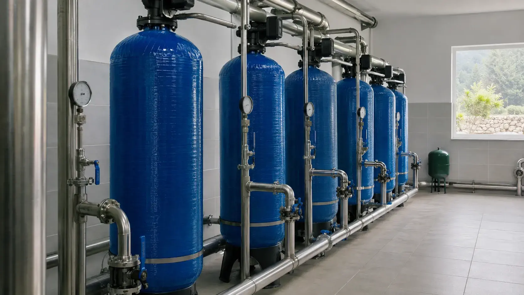 Soluciones de agua y energía para empresas: tratamiento y control del agua en instalaciones profesionales