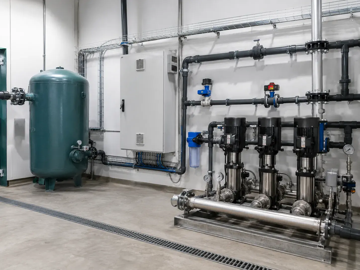 Soluciones de agua y energía para industria y empresas